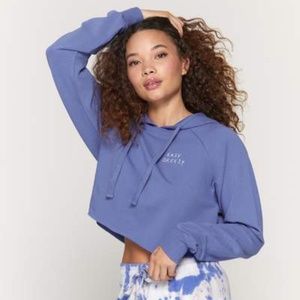 NWT Breezy Luna Crop Hoodie Size S